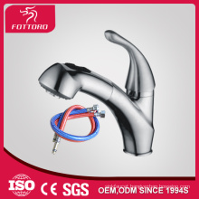 pull out chrome washing hair basin faucet